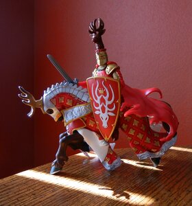Toy collectible medieval armor
