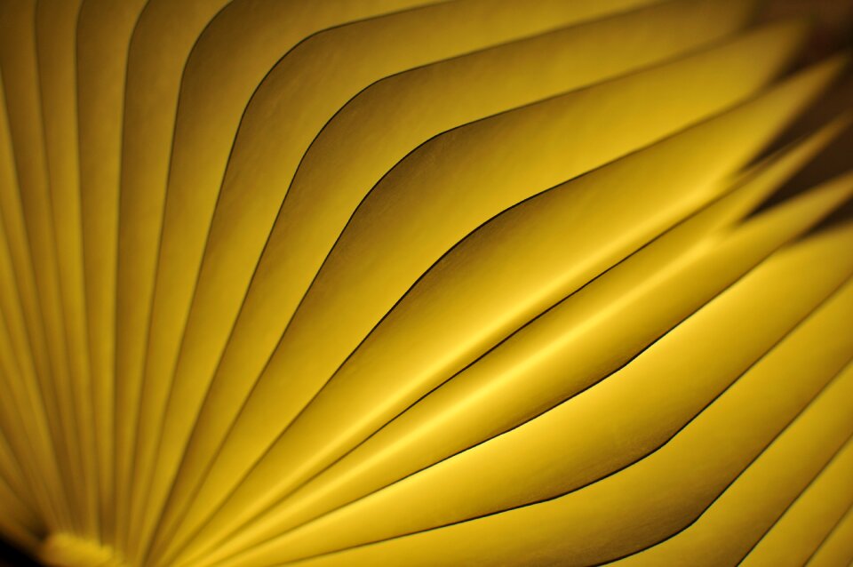 Lighting yellow decoration