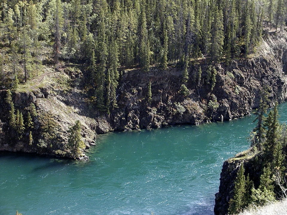 Yukon river yukon territory canada