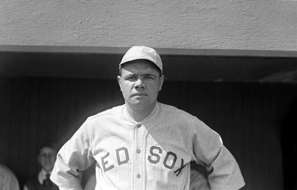 Person portrait red sox