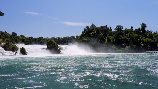 Schaffhausen rhine falls switzerland photo