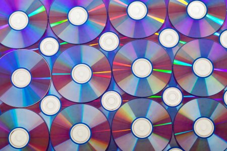 Burn circle compact disc