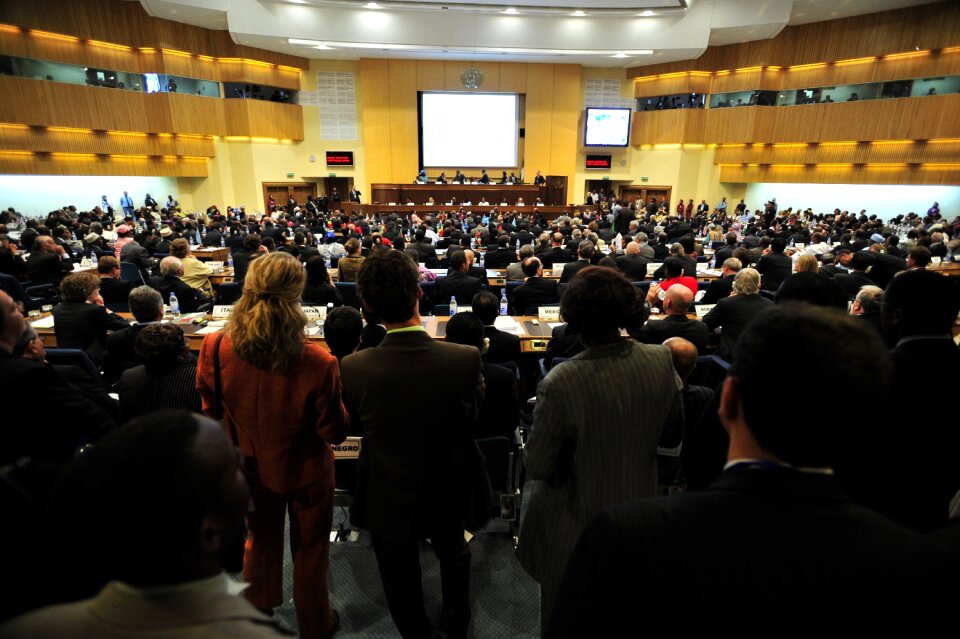 Hall conference people