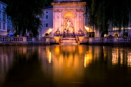 Stone figure residenzplatz residence fountain