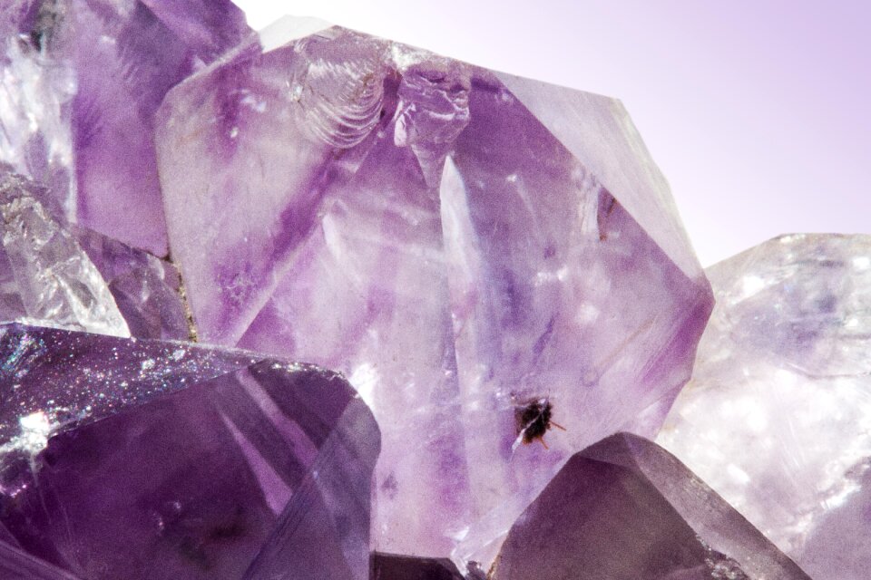 Quartz transparent gem