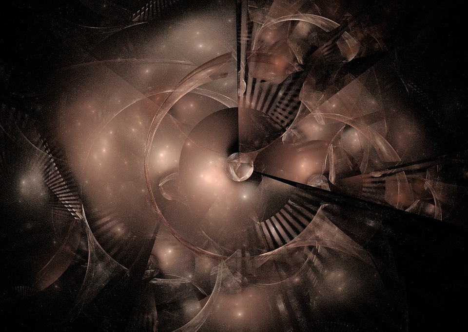 Fractal brown design