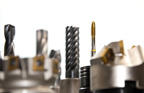 Drilling tool metal photo