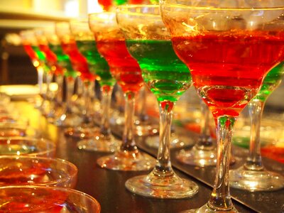 Alcohol red green