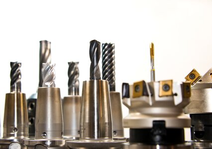 Drilling tool metal photo