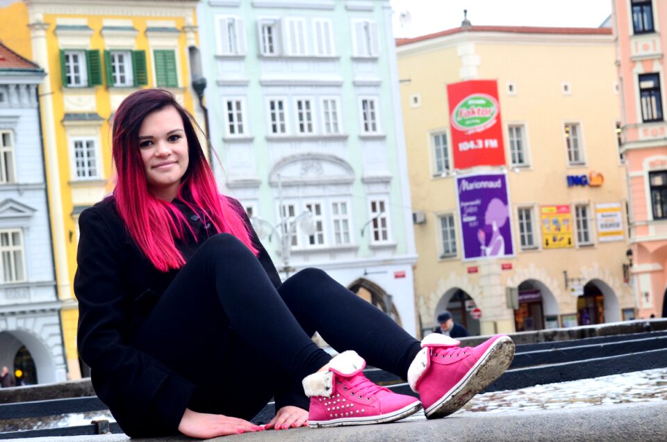 The photo shoot square winter