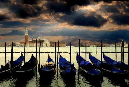 Italy venezia canale grande photo