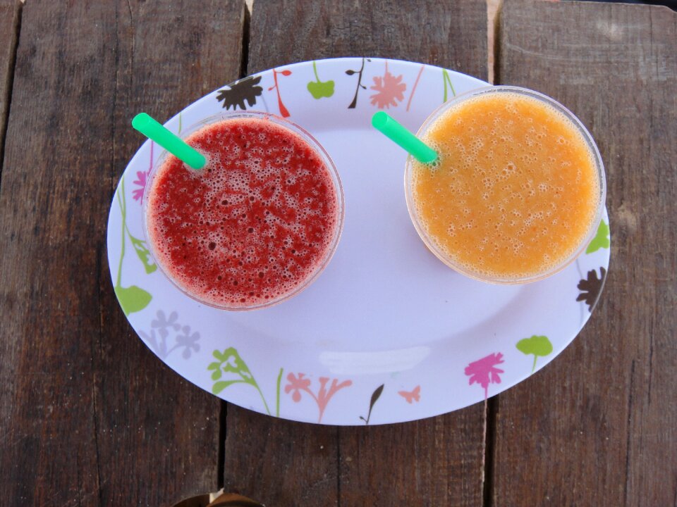 Dessert sorbet appetizer