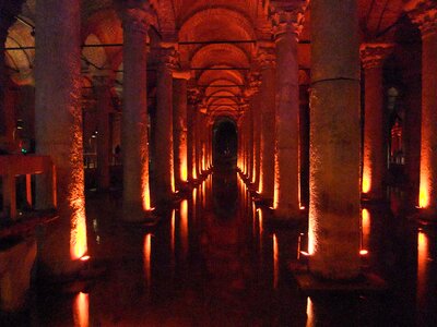 Istanbul basilica cistern architecture