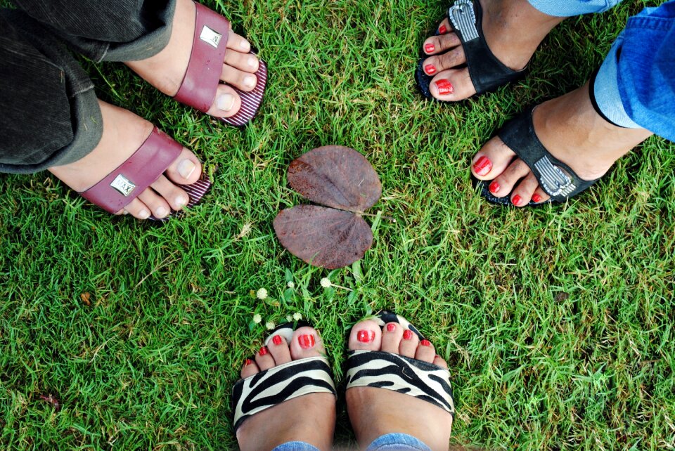 Three person people three