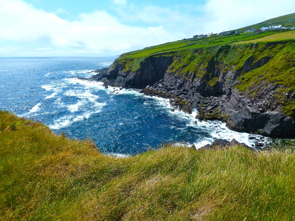 Seas shore scenic photo