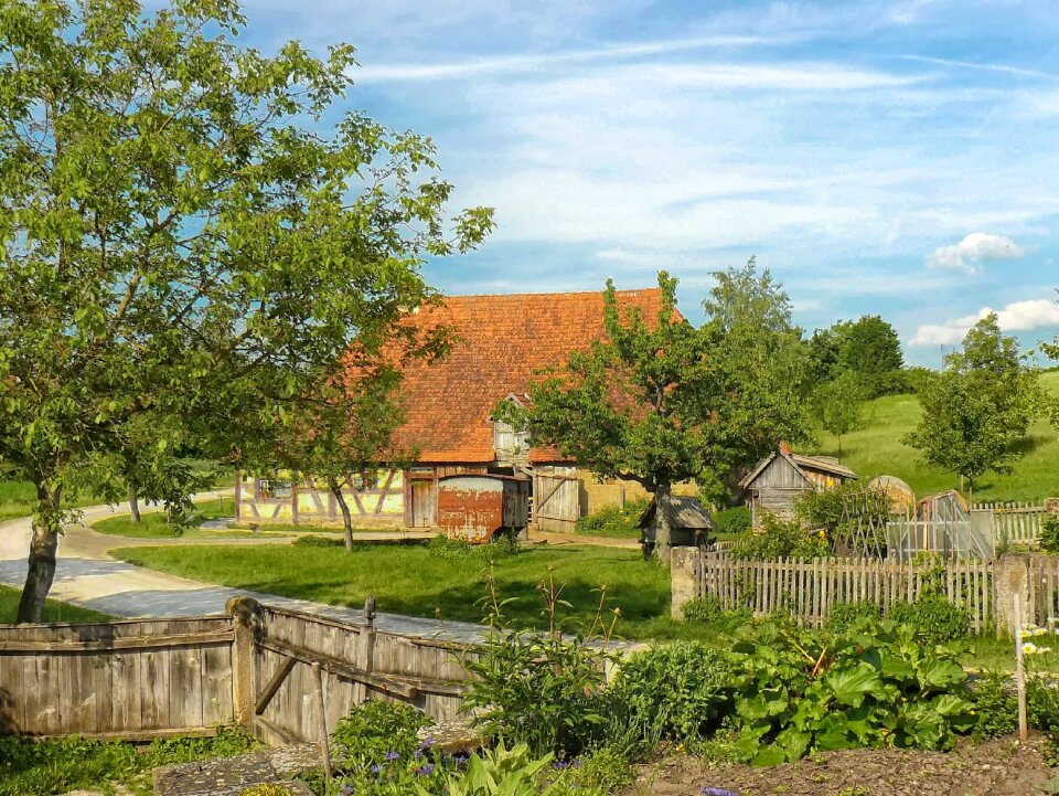 Rural landscape scenic
