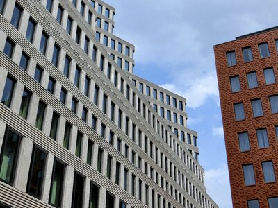 Modern background facade
