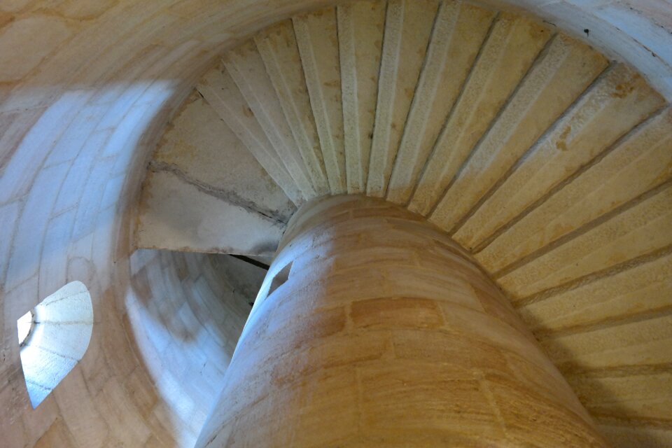 Gradually staircase stone