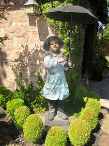 Garden statue garden spring