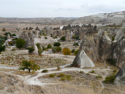 Tufa cappadocia turkey photo