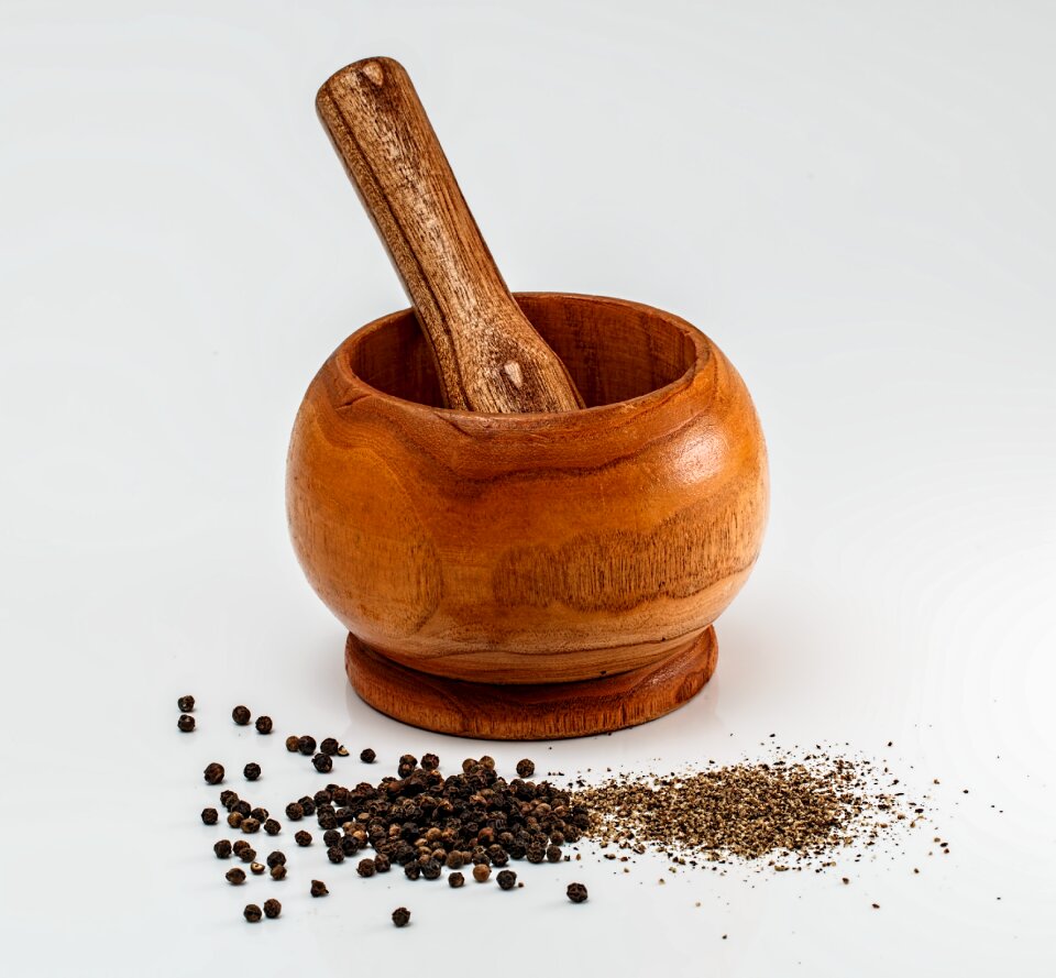 Mixing mortar pestle