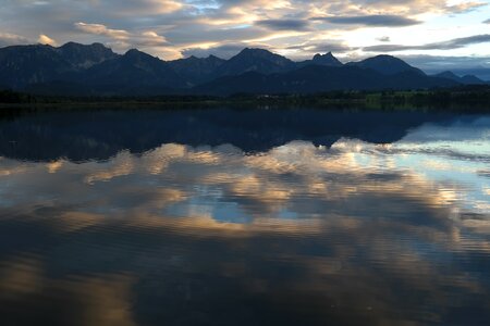 Panorama mountains allgäu photo