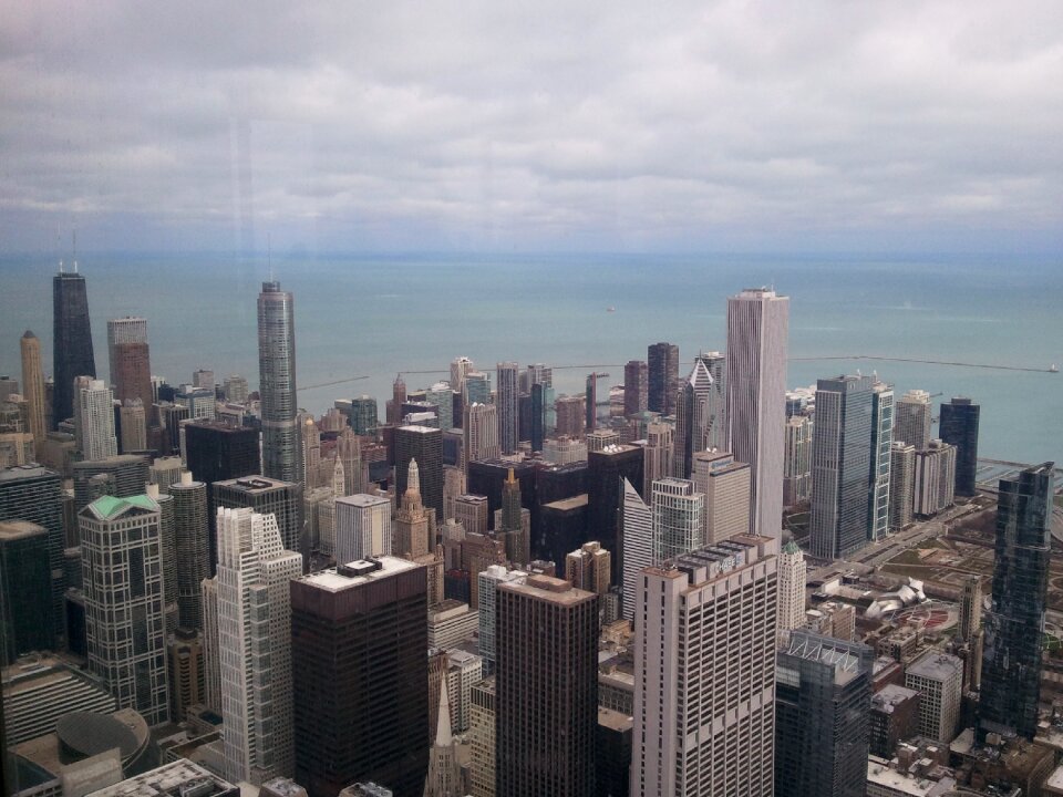 Usa metropole skyline