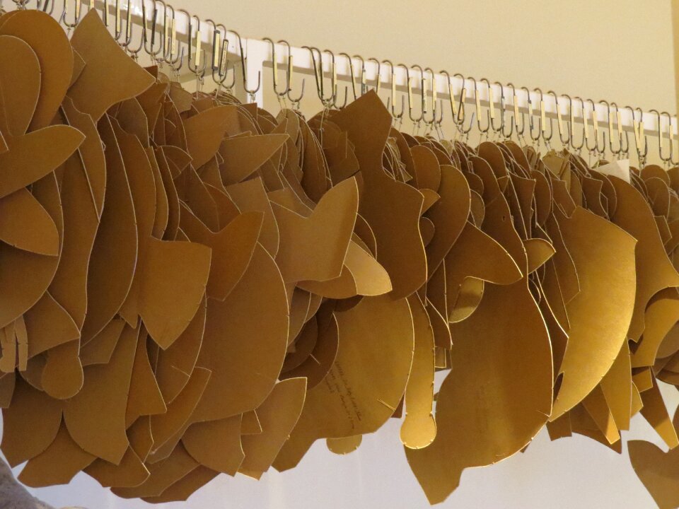 Cut stencil cardboard paper