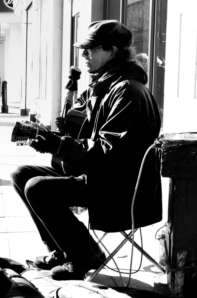 Black guitars music