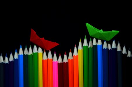 Paint draw school supplies
