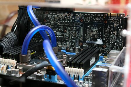 Computer modding water cooling