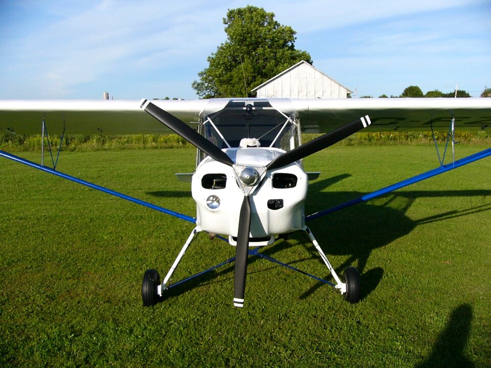 Airplane private sky