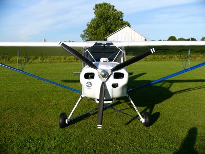 Airplane private sky
