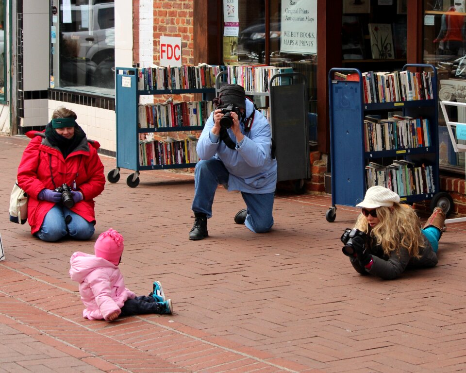Baby shooting cameras