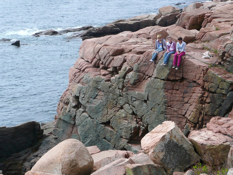 Acadia national park maine usa