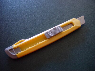 Sharp steel metal