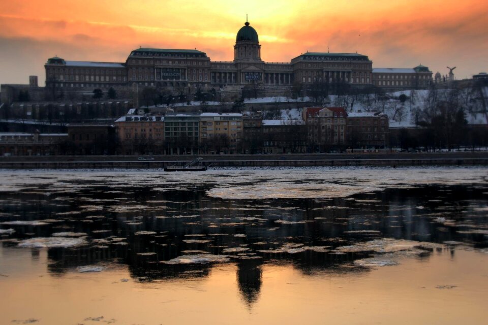Budapest buda castle danube