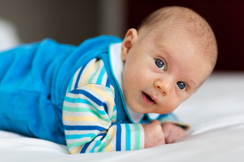 Adorable arms baby