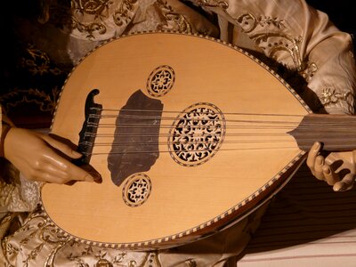 Music strings classical mandolin photo