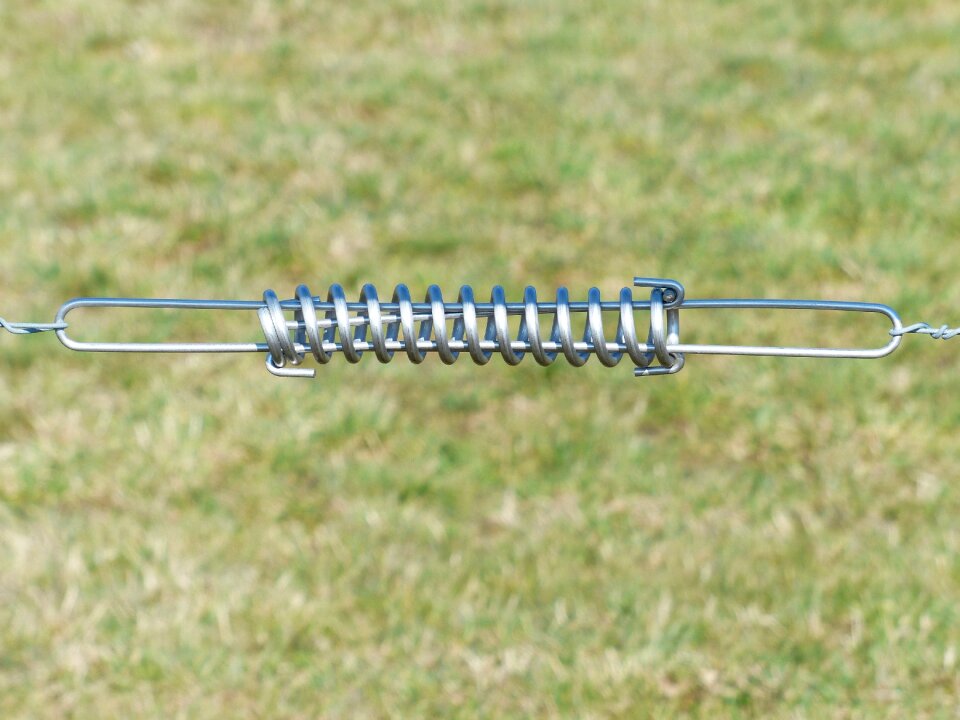 Steel tension spring stainless steel metal