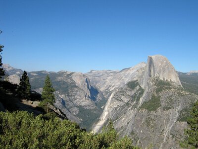 Nature outdoors half dome photo