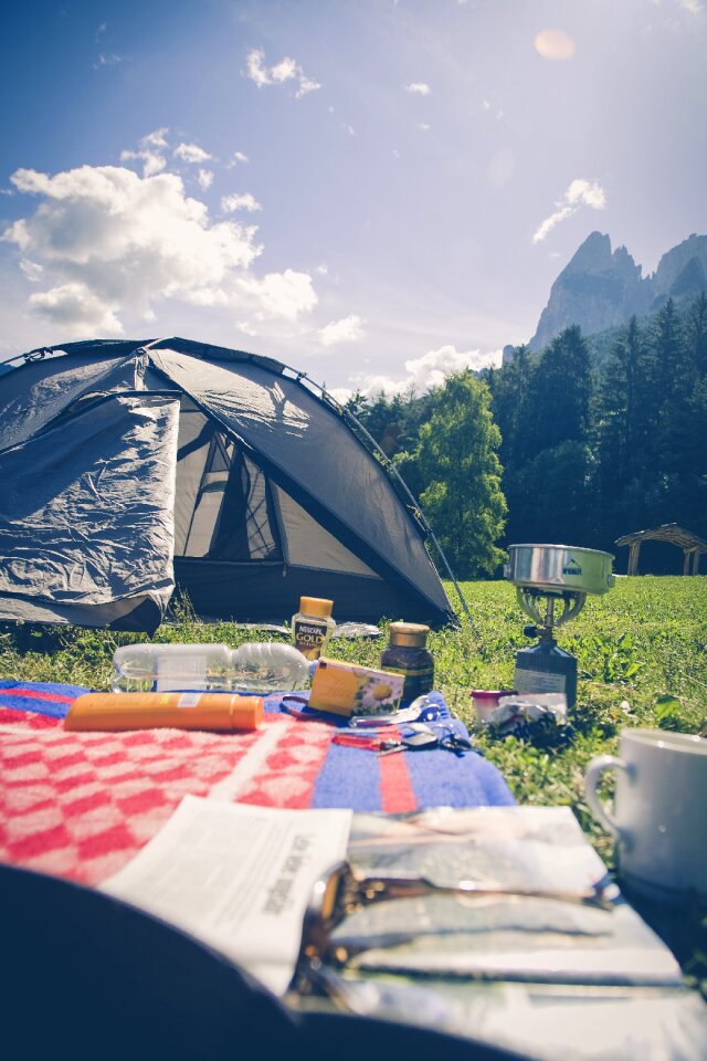 Vacations outdoor camping holidays