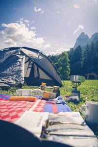 Vacations outdoor camping holidays photo