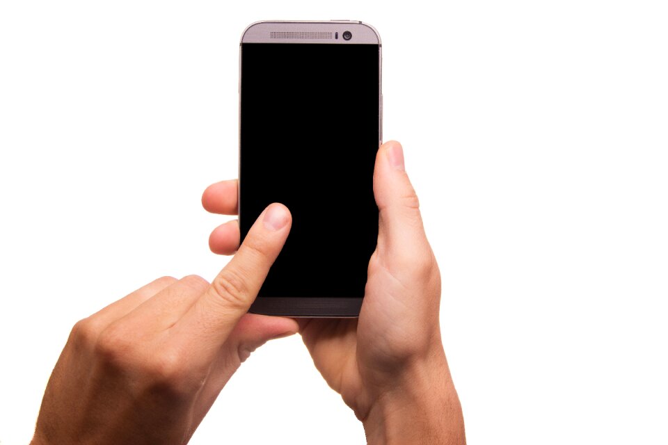Keying mobile screen