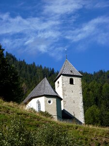Church klosterhof bergdorf