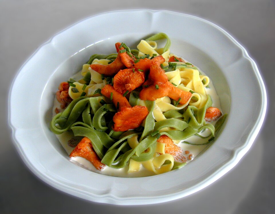 Cream cream sauce main course