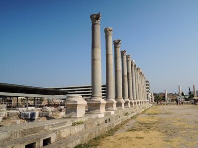 Ancient times pillar monument
