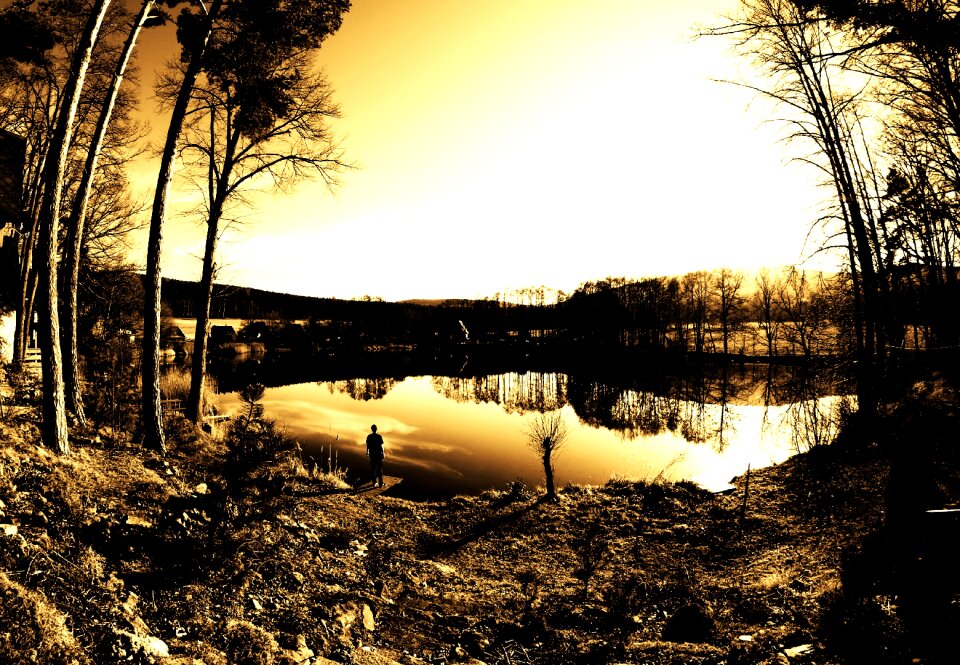 Sun sunset mood