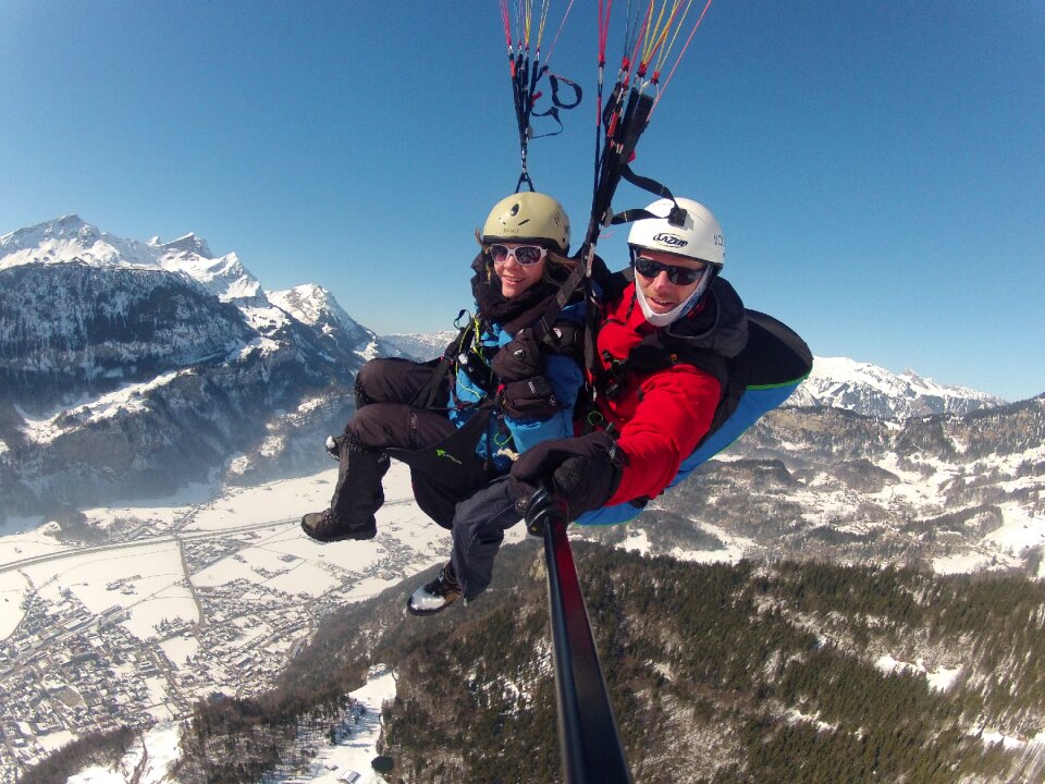 Meiringen hasliberg bird's eye view
