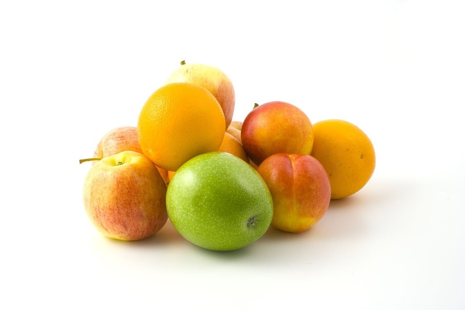 Apples oranges peaches